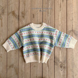 [Melikey] Vintage indian knit