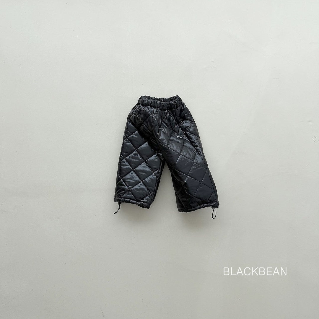 [BLACK BEAN] North padded pants