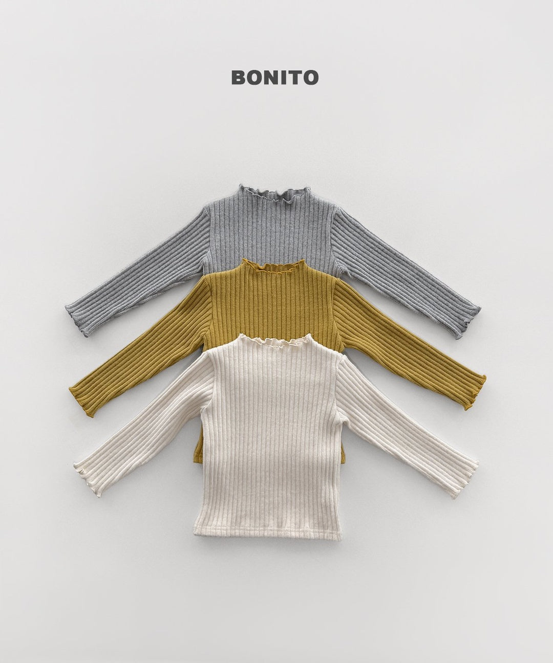 [BONITO] Rib mellow tee