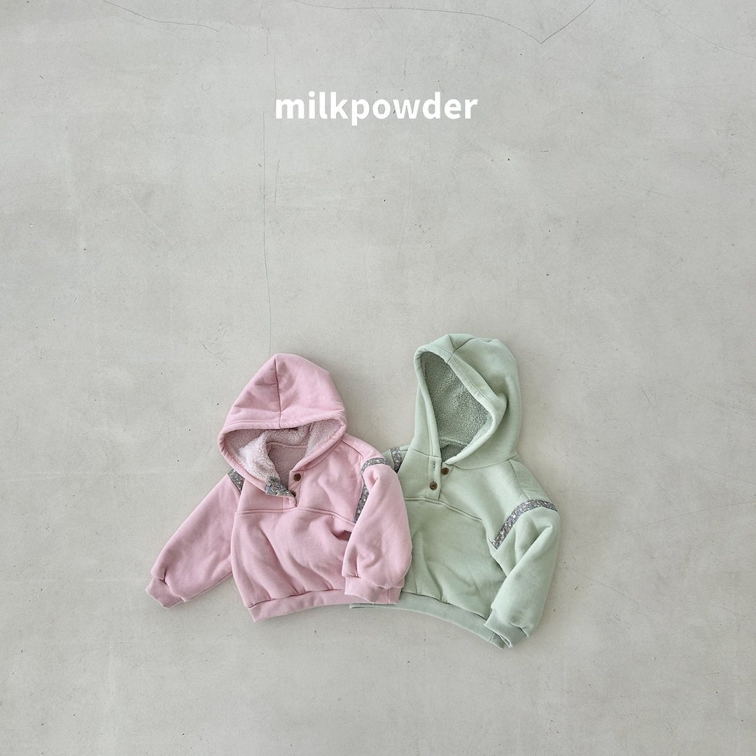 [milk powder] Melona hood tee