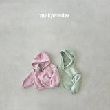 [milk powder] Melona hood tee