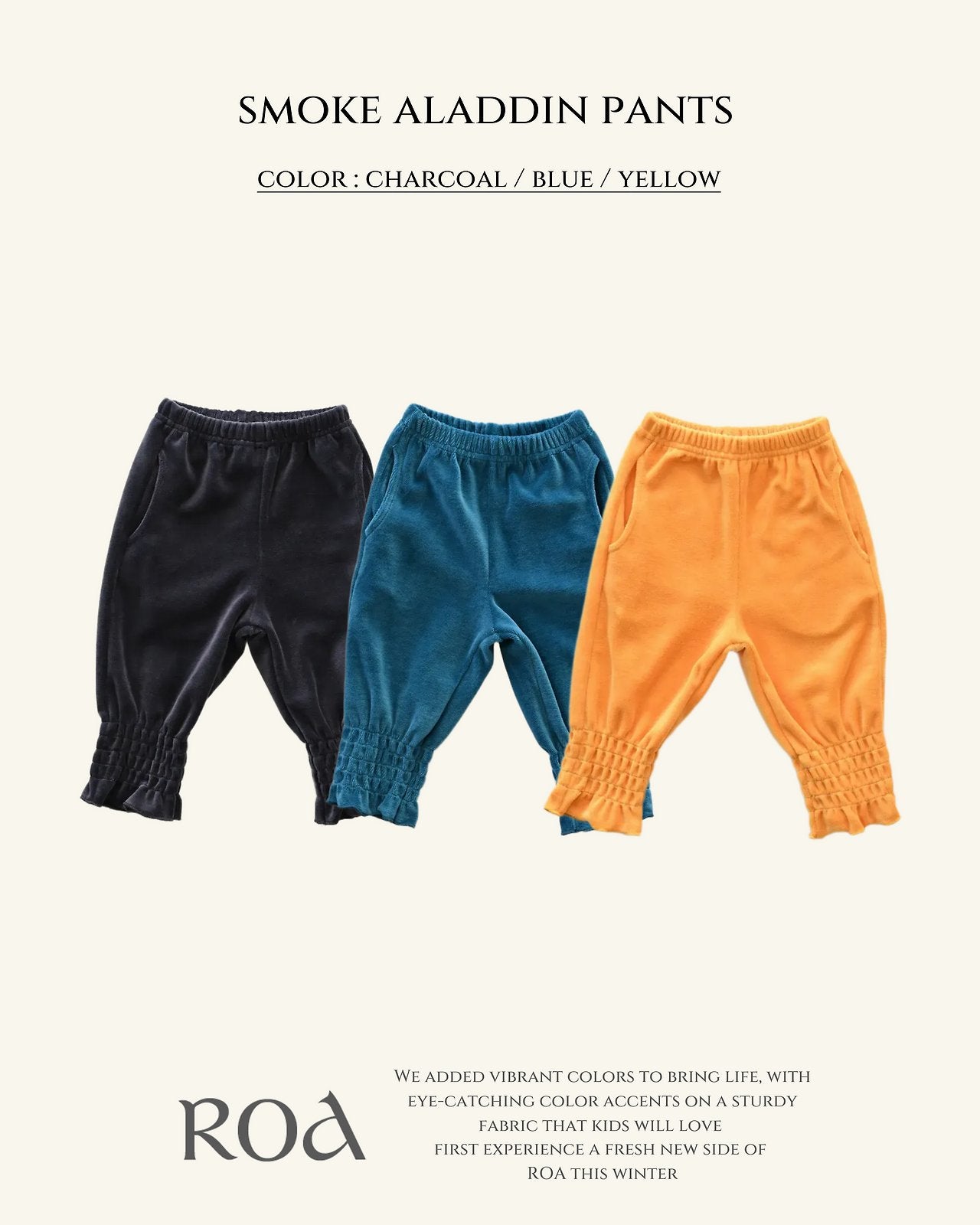 [ROA] Smoke aladdin pants