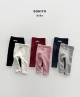 [BONITO] 1+1 rib leggings(baby)