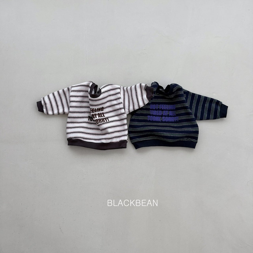 [BLACK BEAN] Feeling stripe mtm