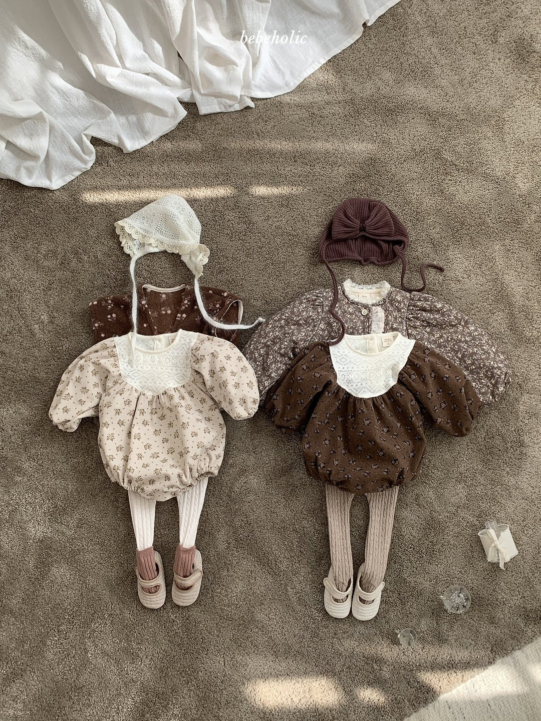 [bebeholic] Prim rose rompers