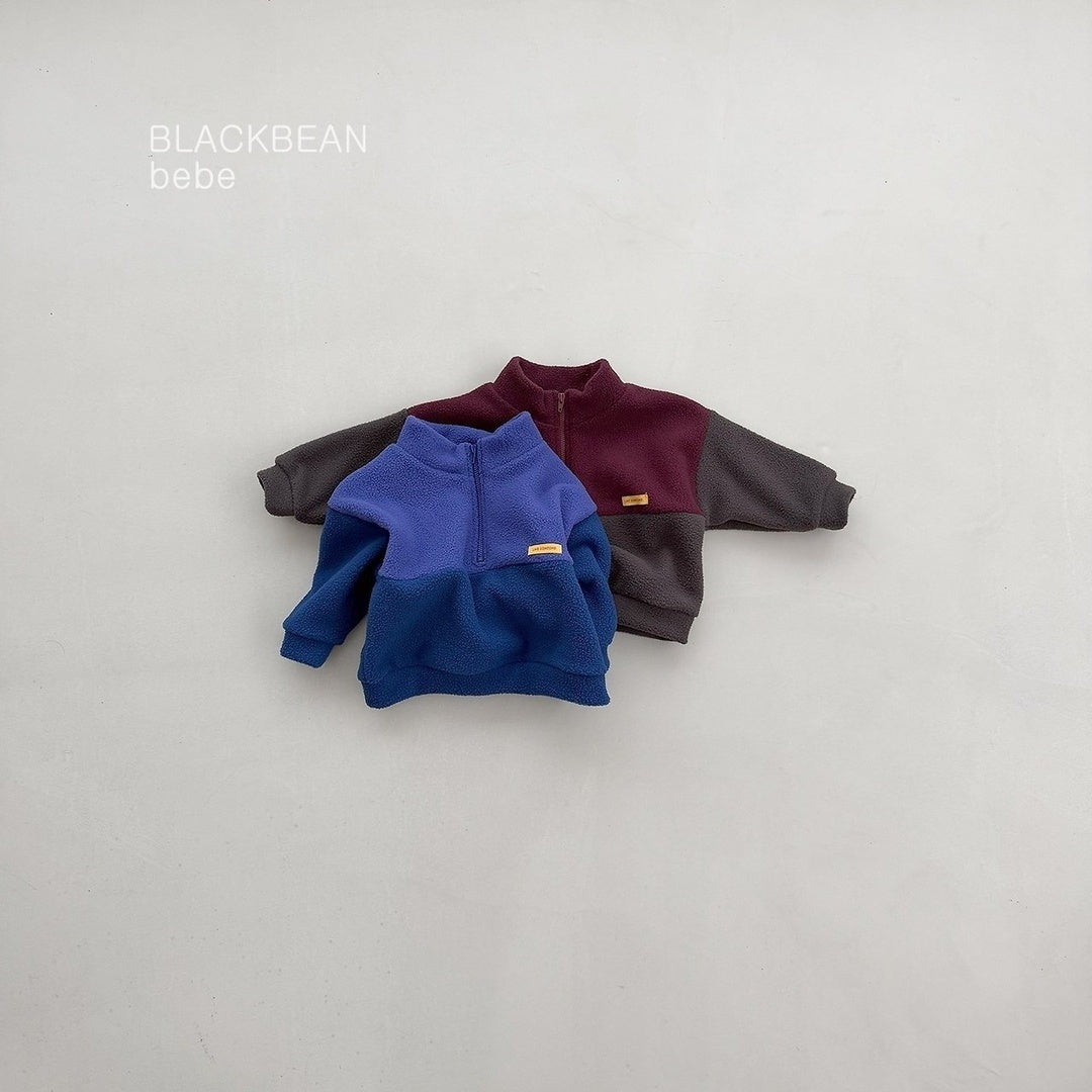 [BLACK BEAN] Kings bebe zip up