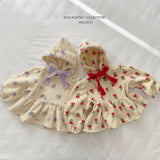 [Melikey] Flower frill hoodie