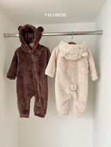 [valubebe] Bear fleece suit