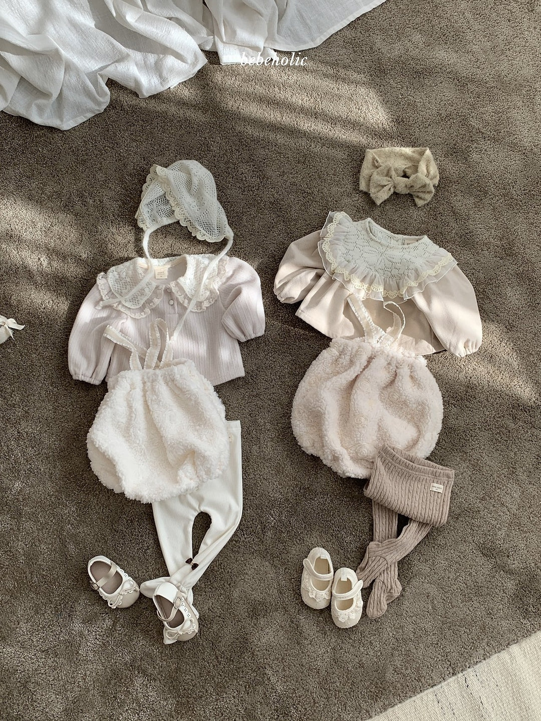 [bebeholic] Betty suspender rompers
