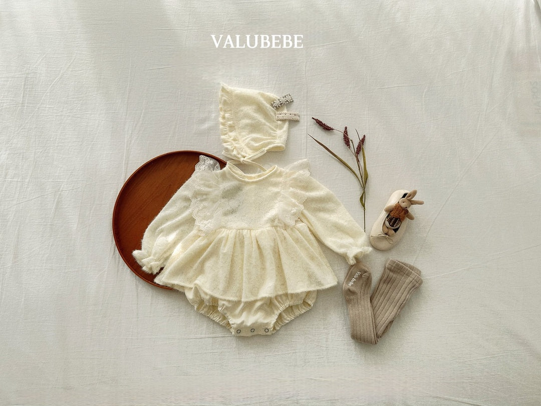 [valubebe] Bella lace skirt suit