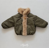 [ELLY MOLLY] Eskimo fur jumper