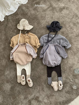 [bebeholic] Scotch raglan rompers