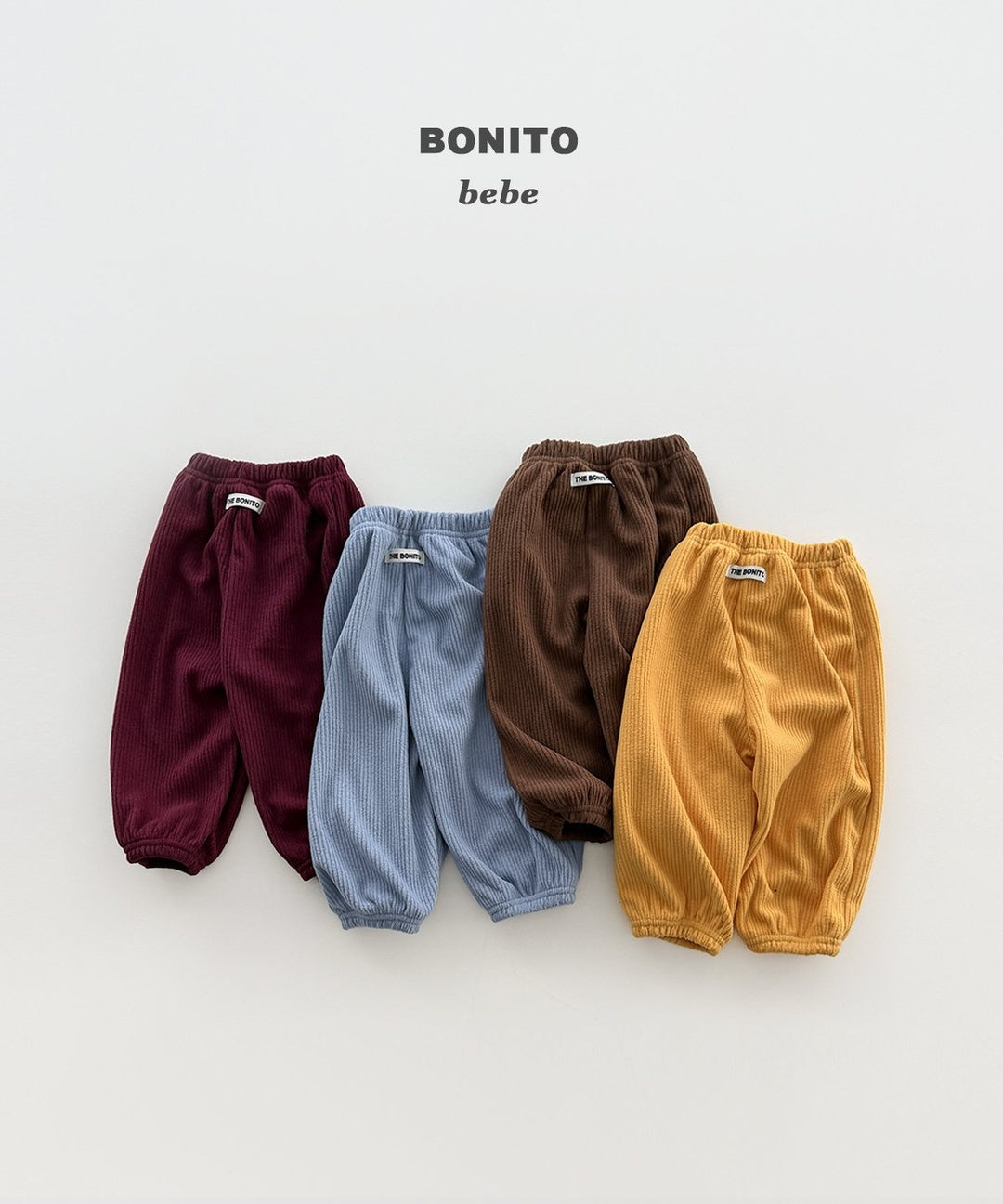 [BONITO] Rib jogger pants(baby)