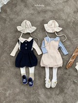 [bebeholic] Pony suspender rompers