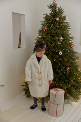 [berryberry] Fluffy toggle coat
