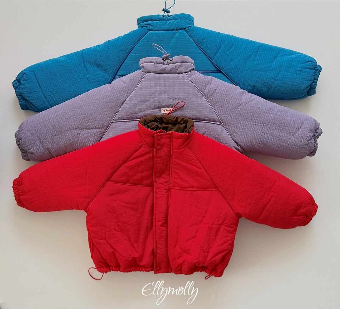 [ELLY MOLLY] Snow crepe jumper