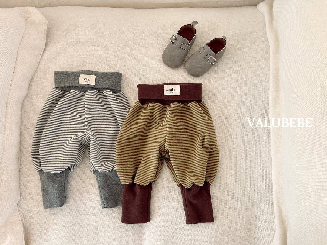 [valubebe] Stripe aladdin pants