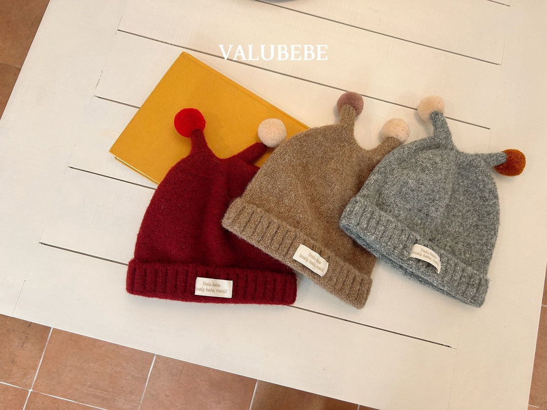 [valubebe] Pompom beanie