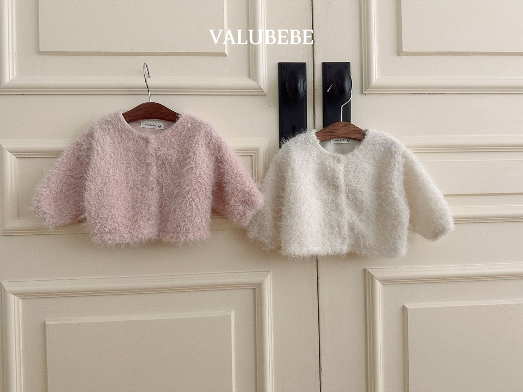[valubebe] Oard fur cardigan