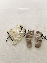 [valubebe] Crown ribbon mellow socks