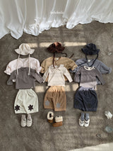 [bebeholic] Patch corduroy pants