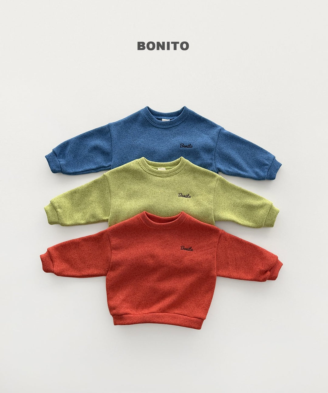[BONITO] Color knit mtm