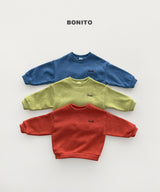 [BONITO] Color knit mtm