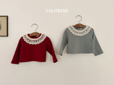 [valubebe] Lace cancan frill tee
