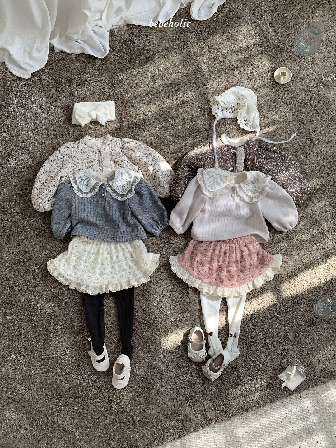 [bebeholic] Diel layered skirt