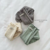 [Melikey] Cable long socks