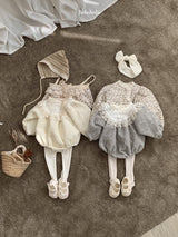 [bebeholic] Breeze lace rompers