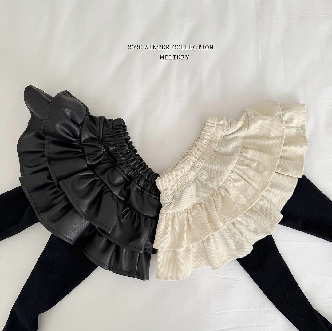 [Melikey] Tutu cancan skirt leggings