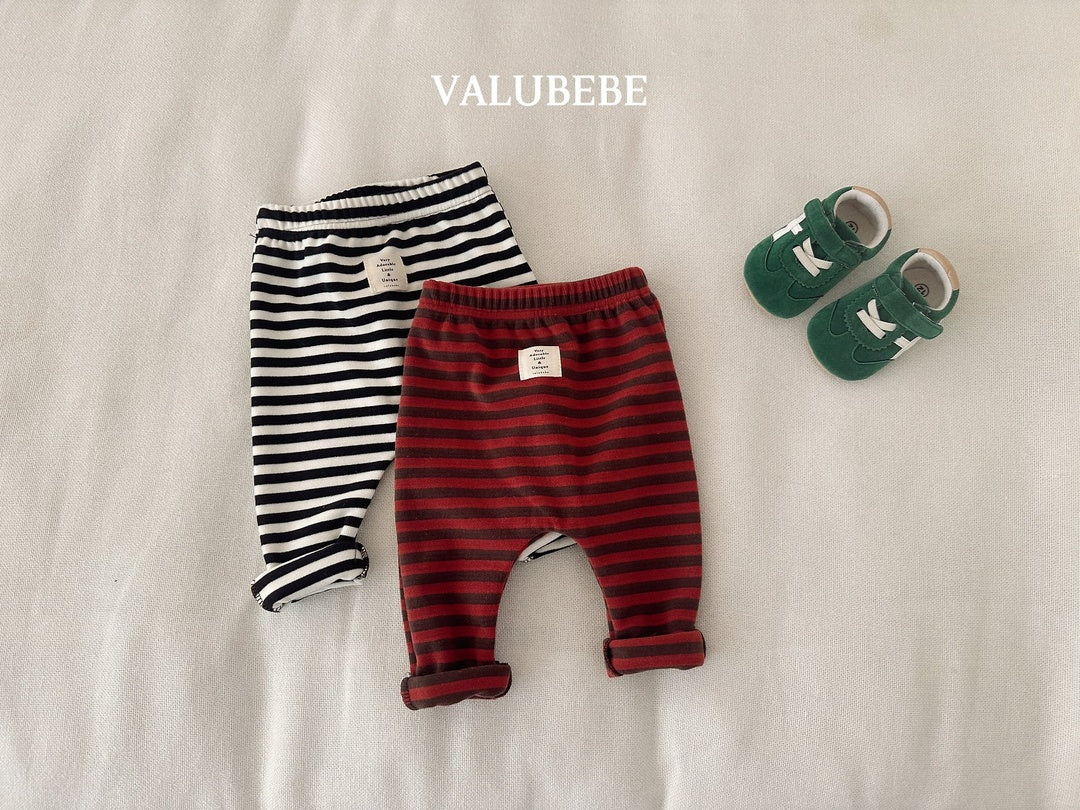 [valubebe] Stripe warm leggings