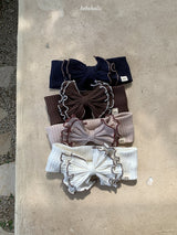 [bebeholic] Caramel ribbon hairband