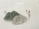 [valubebe] Garnet flower skirt