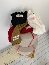[berryberry] Label knee socks