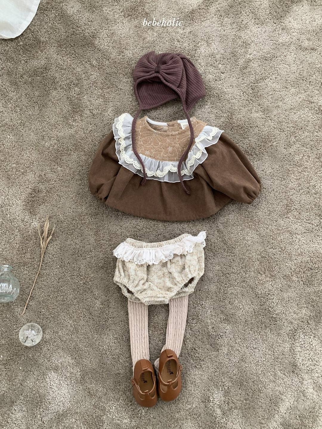 [bebeholic] Giselle lace flower bloomer