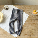 [Melikey] Rudolf stripe leggings