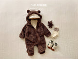 [valubebe] Bear fleece suit