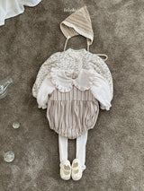 [bebeholic] Lip frill collar rompers