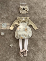 [bebeholic] Baruner boa rompers