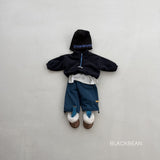 [BLACK BEAN] Volume zip up