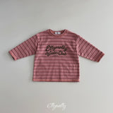 [ELLY MOLLY] Club stripe tee