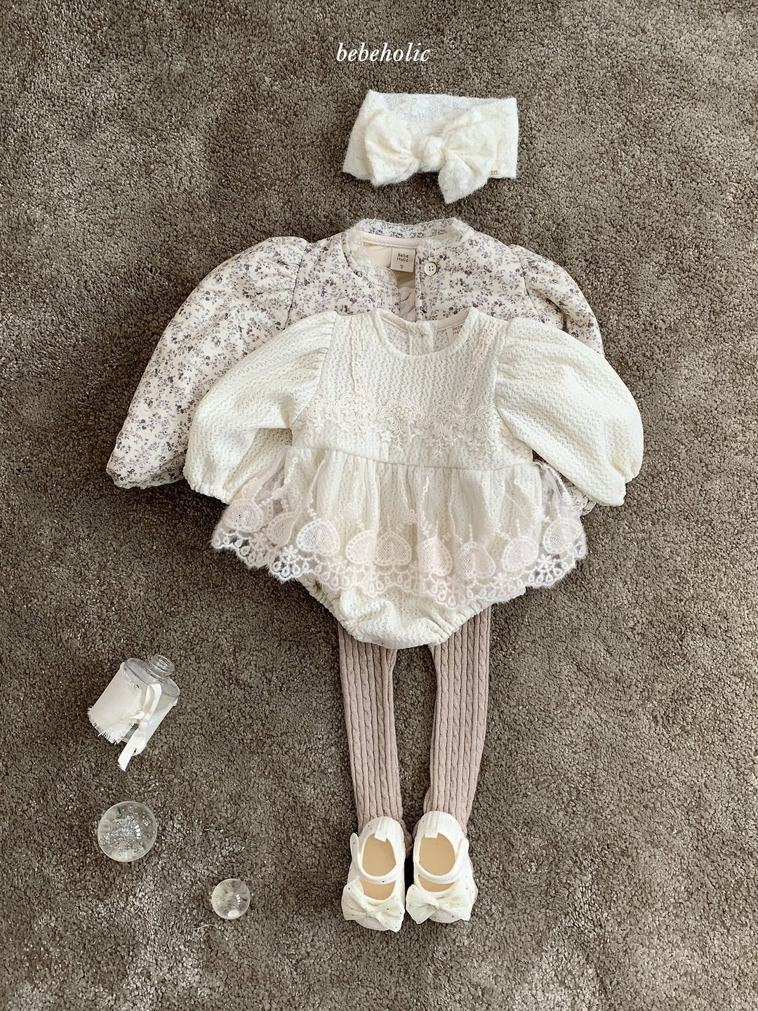 [bebeholic] Heart jelly rompers