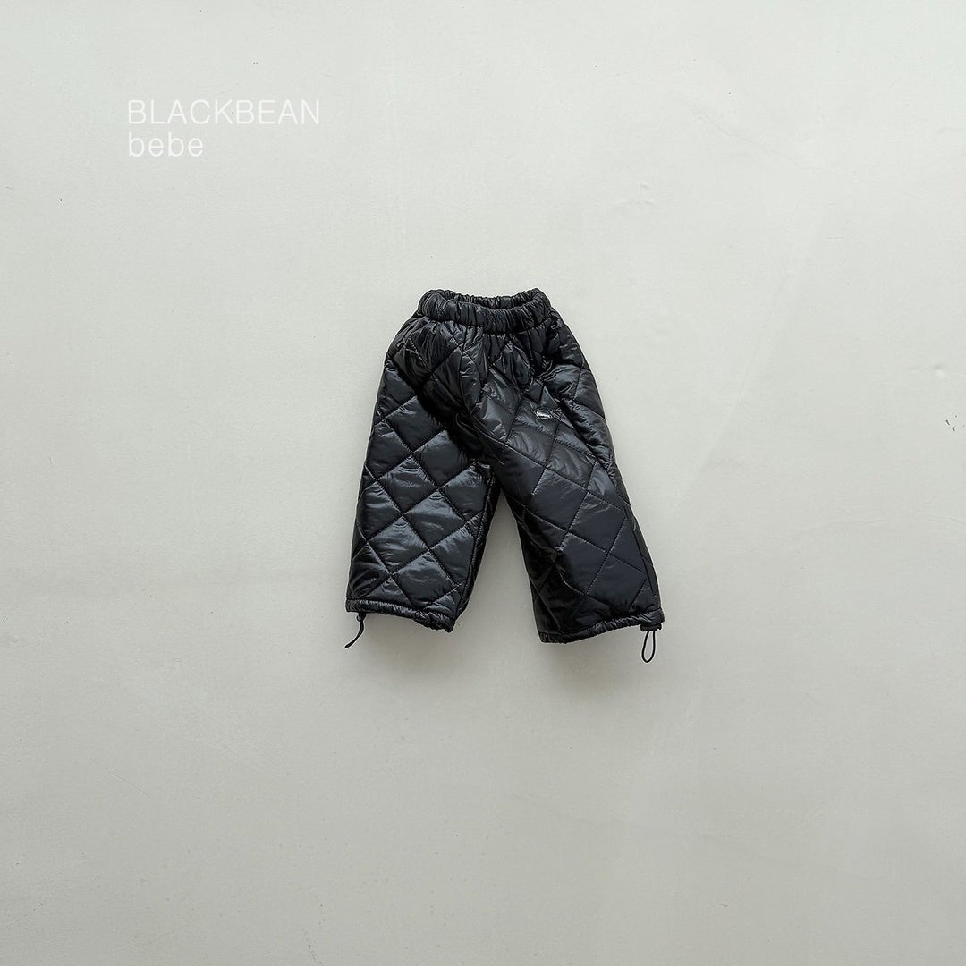[BLACK BEAN] North padded bebe pants