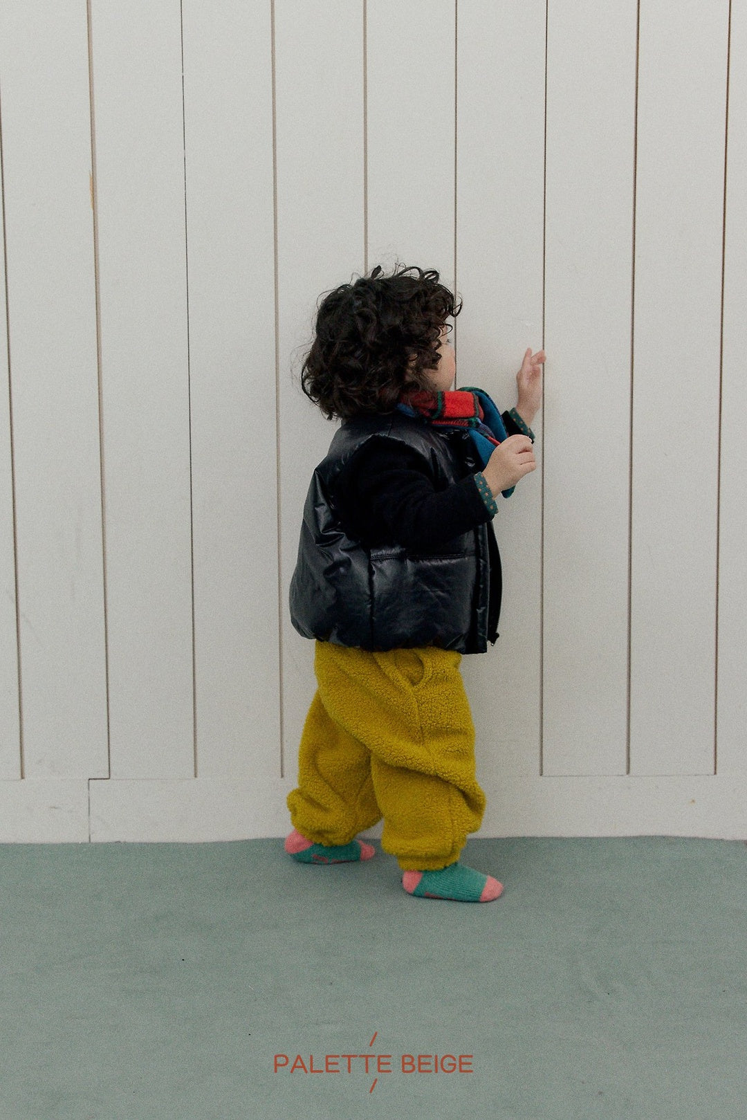 [PALETTE BEIGE] Volume padded vest