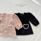 [Melikey] Double heart one-piece