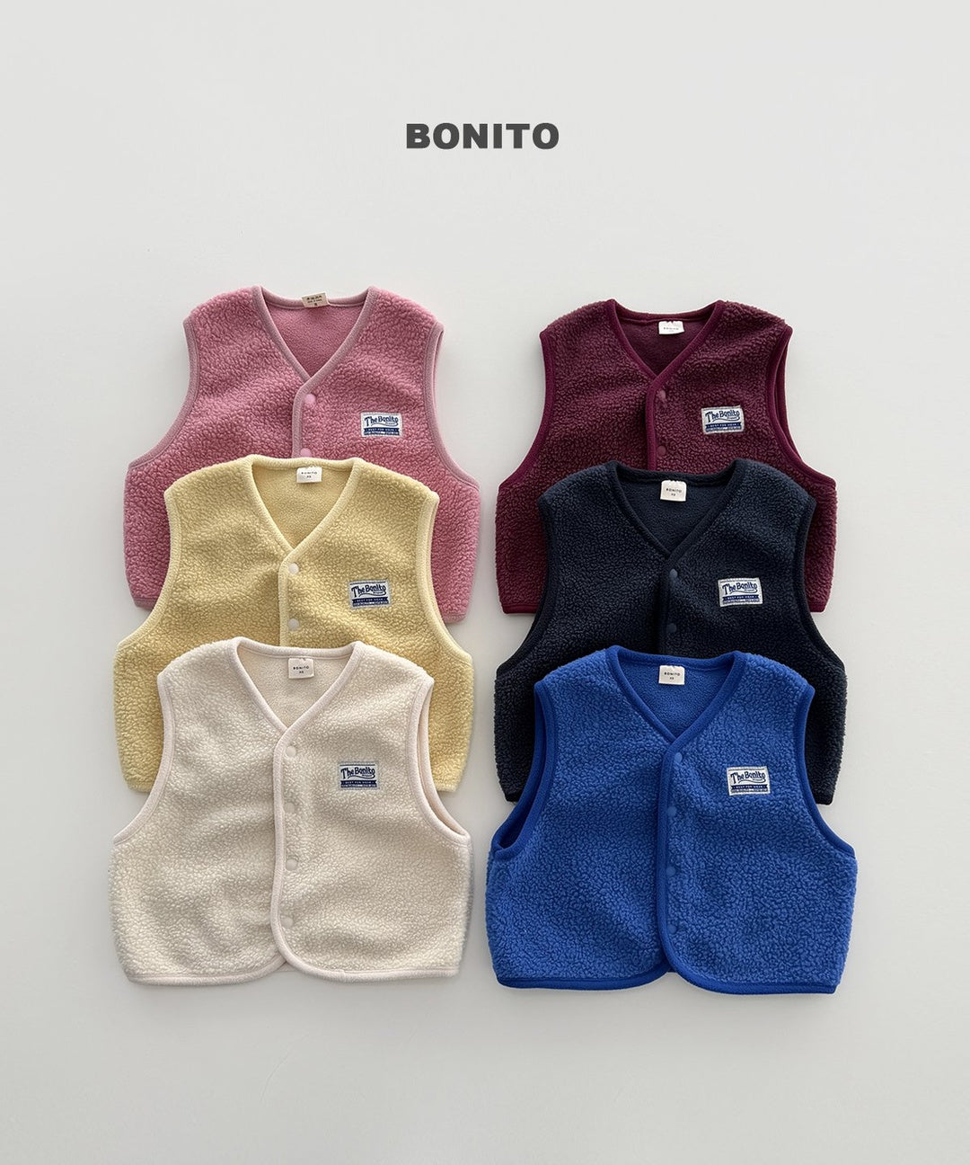 [BONITO] Mongle boa vest