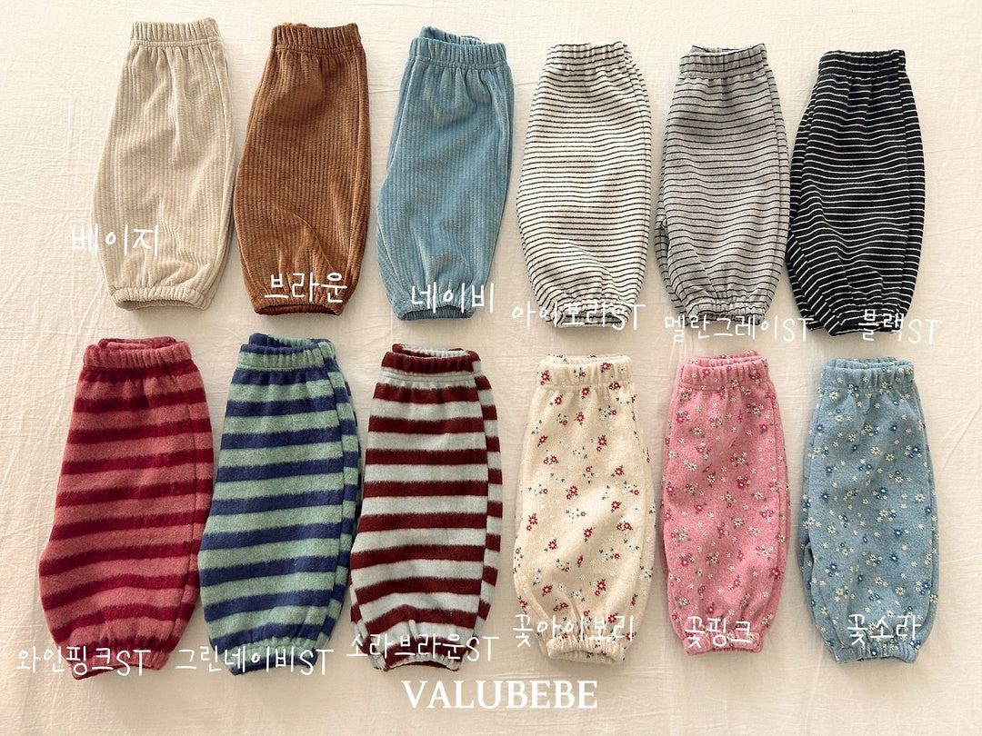 [valubebe] Winter embossed pants