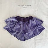 [Melikey] Shining cancan short pants